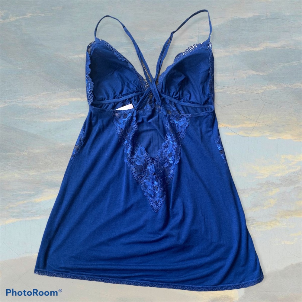 Victoria's Secret Navy Lace Camisole - Picture 2 of 7